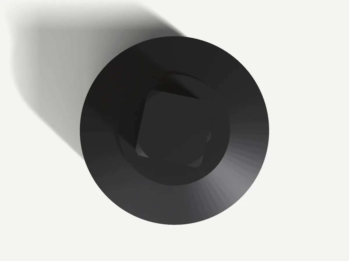 Adattatore 1-1/2" F → 1" M, vista dal basso