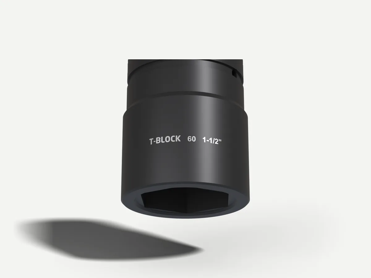 Chiave a bussola da 60 MACCHINA — attacco 1-1/2" — render
