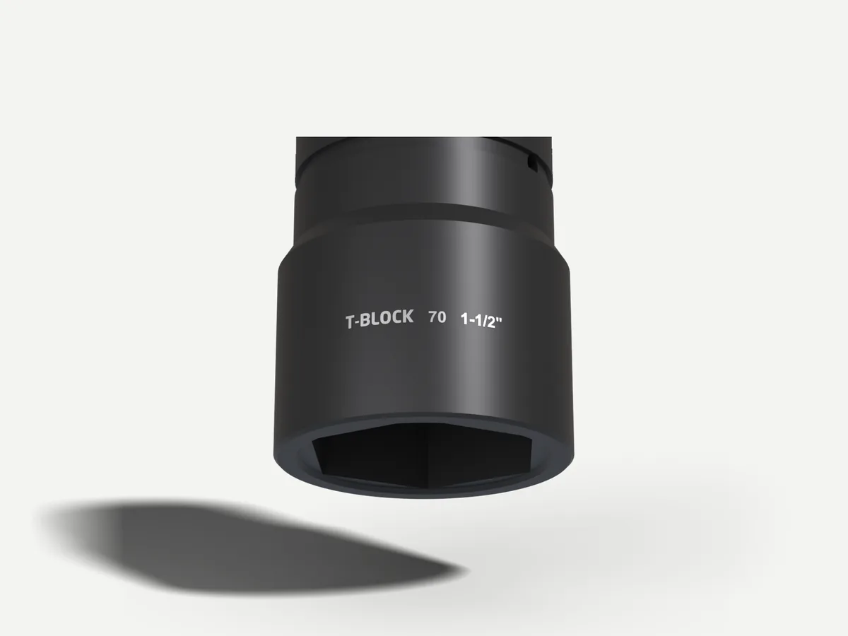Chiave a bussola da 70 MACCHINA — attacco 1-1/2" — render